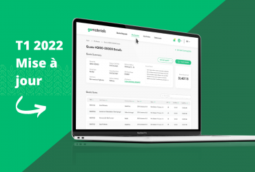Mise à jour du 1er trimestre 2022 pour la plateforme GoMaterials