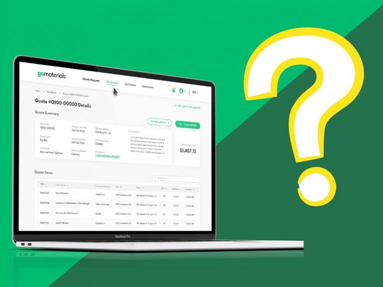 How to Track Quotes and Orders in the GoMaterials Platform