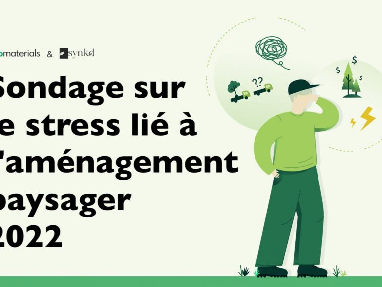 Les 3 faits les plus marquants du sondage 2022 sur le stress lié à l’aménagement paysager