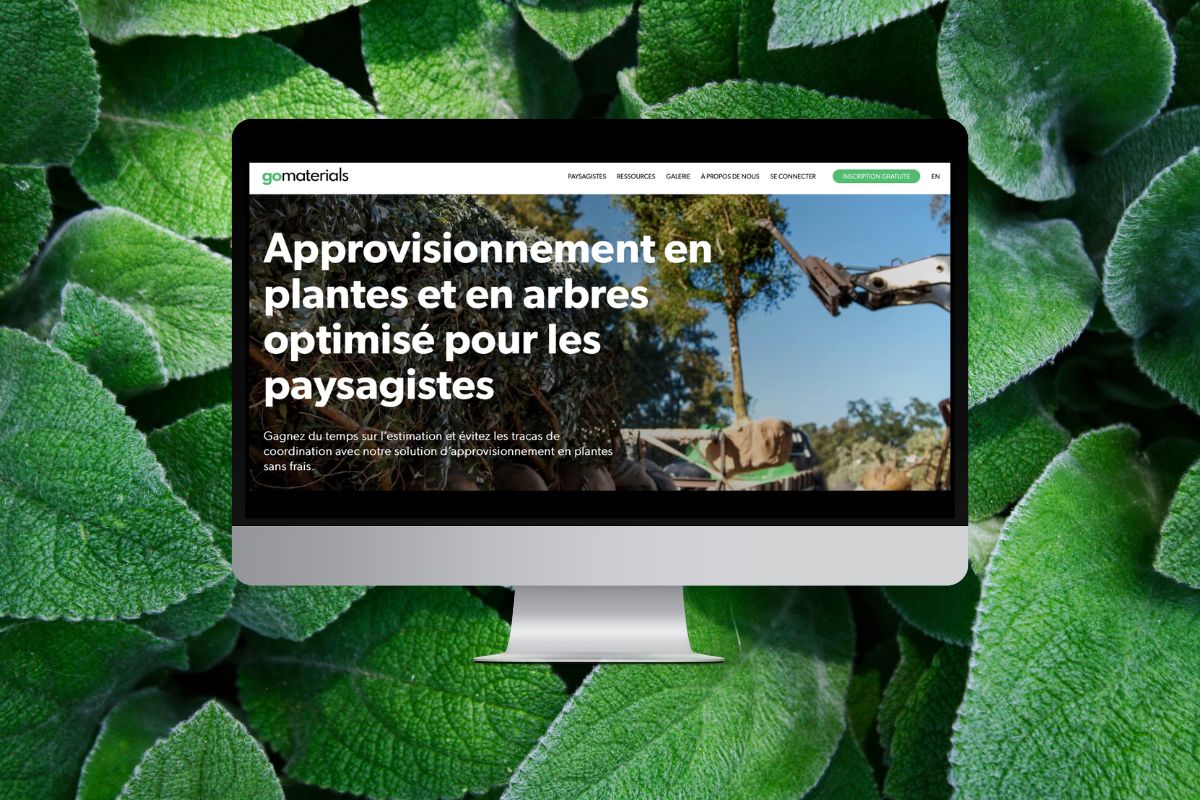 logiciel paysagiste gratuit GoMaterials